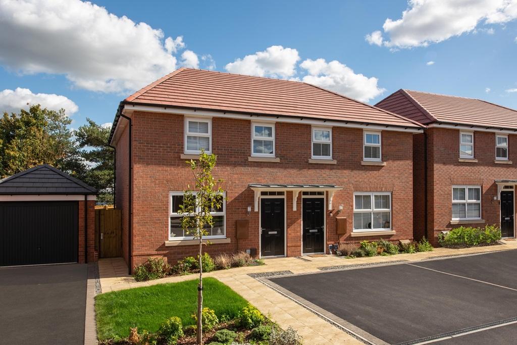 External view of semi-detached home
