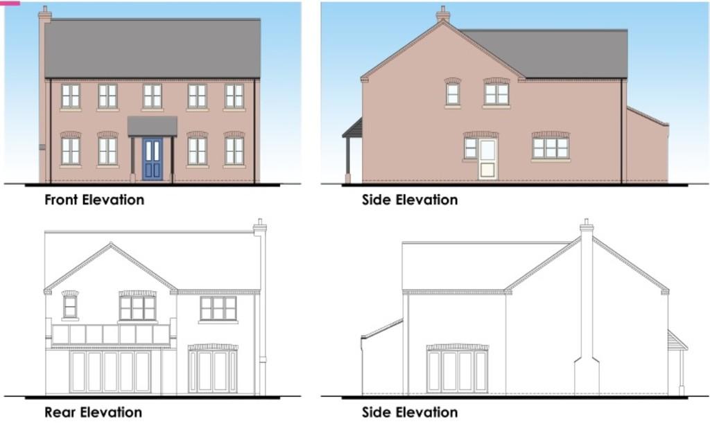 Approved elevations