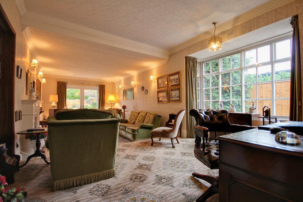 Two reception rooms