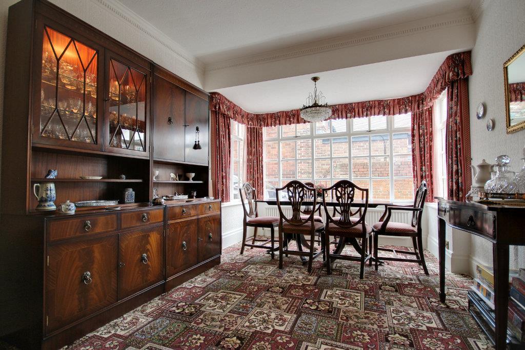 Dining Room with double doors to Lounge