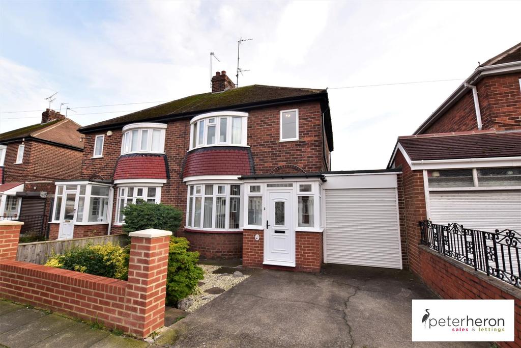Keswick Avenue, Fulwell, Sunderland 3 bed semidetached house for sale