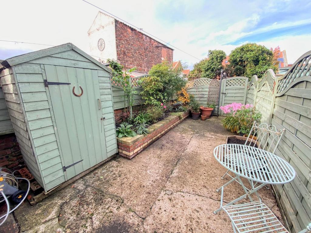 Rear garden