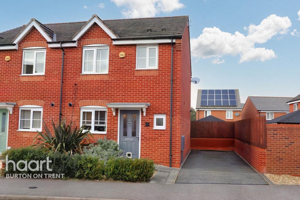 Davenport Way, Swadlincote 3 bed semidetached house for sale £200,000
