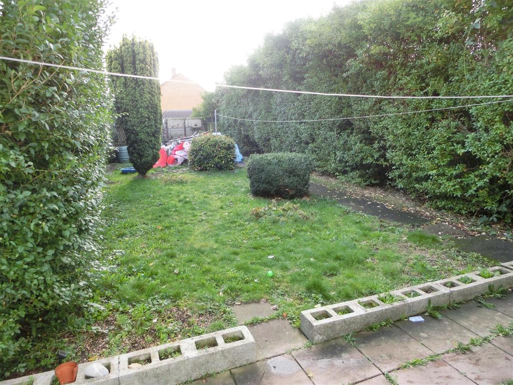 Rear garden