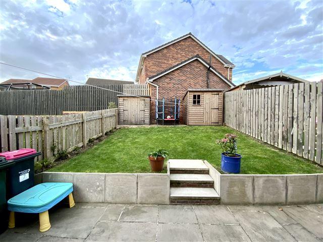 Rear garden