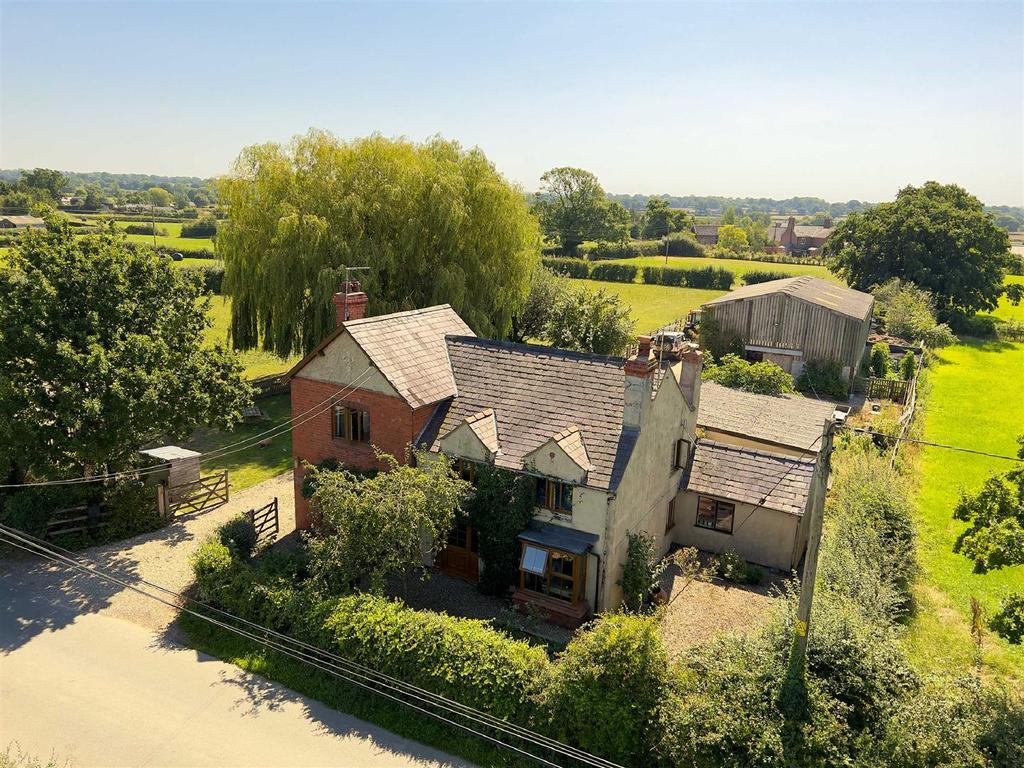 Northwood, Wem. 3 bed country house £650,000