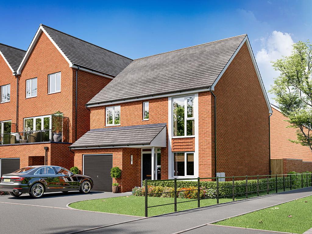 The Hannington at The Fairways, Stafford, St. Leonards Avenue ST17 4 bed detached house £347,500