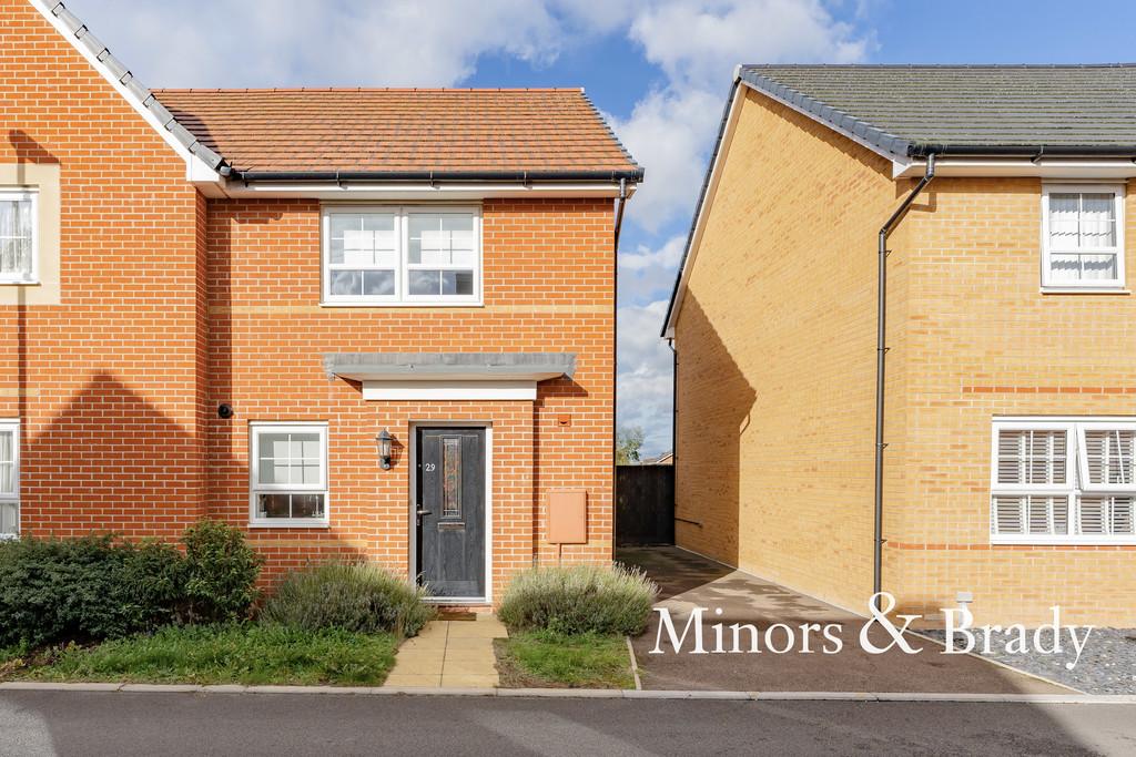 Shackleton Road, Griston 3 bed semidetached house for sale £225,000