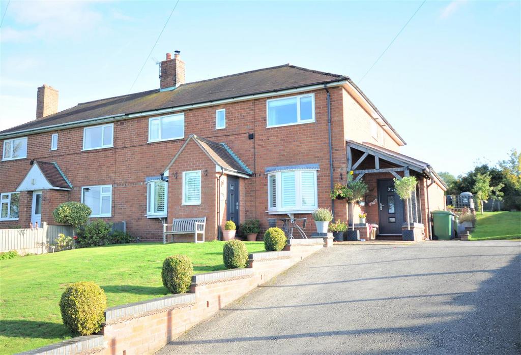 Wrekin View, Early Lane, Swynnerton 4 bed semidetached house £360,000