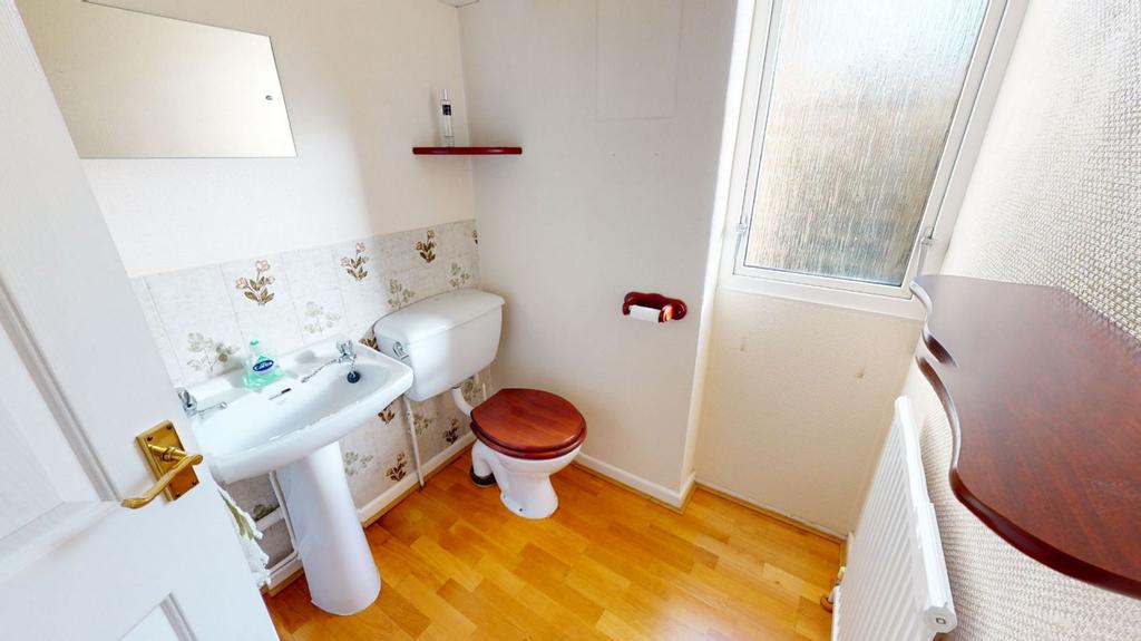 Downstairs wc