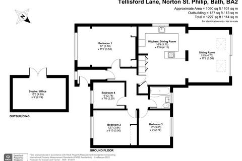 4 bedroom detached bungalow for sale, Tellisford Lane (Southfield Cul-de-sac), Norton St. Philip , BA2