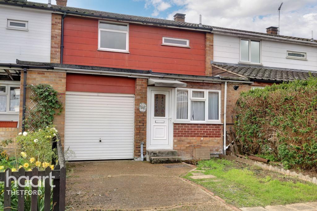 Glebe Close, Thetford 2 bed terraced house £180,000