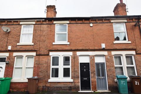 2 bedroom terraced house to rent, Warwick Street, Nottingham NG7 2PJ