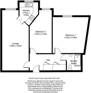 2 bedroom apartment for sale - Quay Street, Truro
