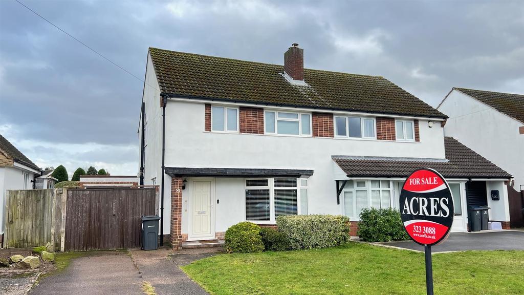 Dower Road, Four Oaks, Sutton Coldfield 3 bed semidetached house £