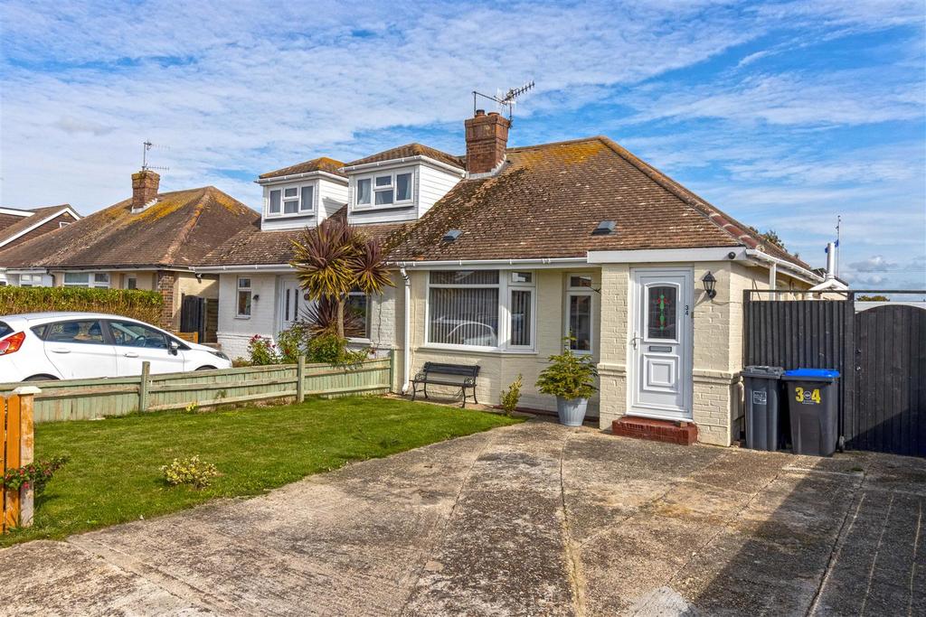 Bristol Avenue, Lancing 2 bed semidetached bungalow for sale £355,000