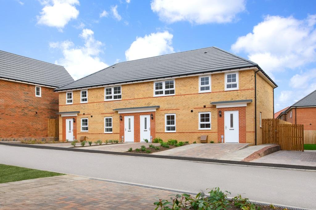 Outside view 2 bedroom terrace Denford &amp; Kenley...