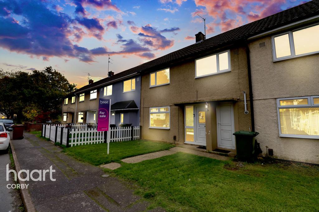 Lorne Court, CORBY 3 bed terraced house for sale £215,000
