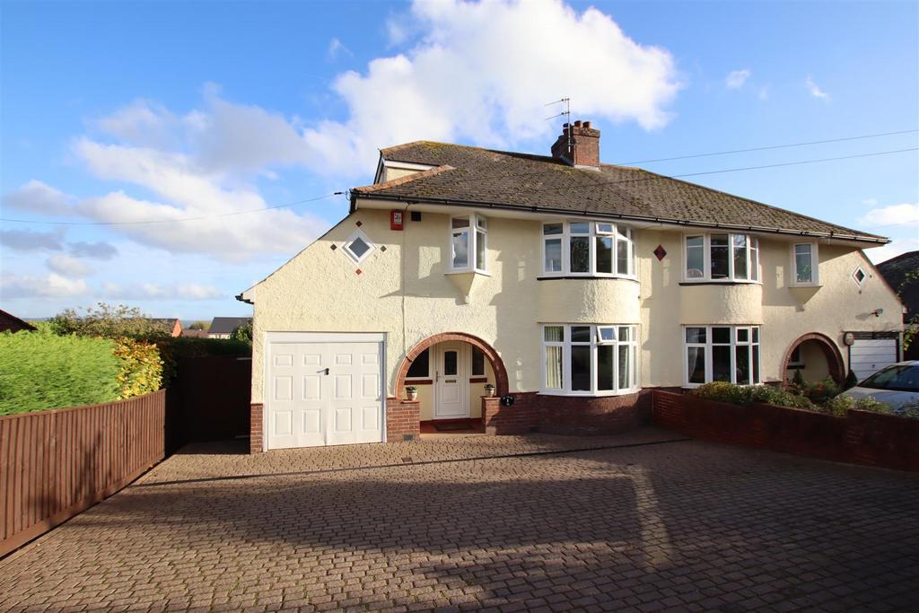 Pinn Hill, Pinhoe, Exeter 4 bed semidetached house £450,000