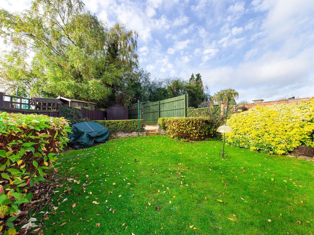 Rear garden