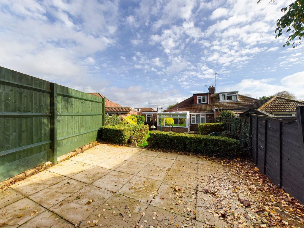 Rear garden