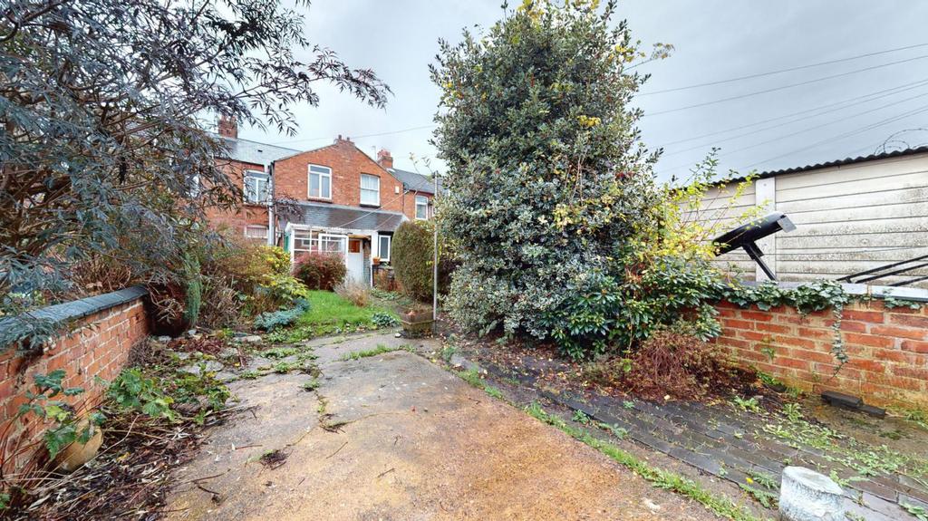 Rear garden