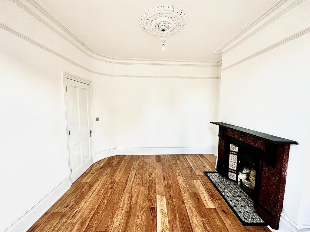 Reception room, fireplace