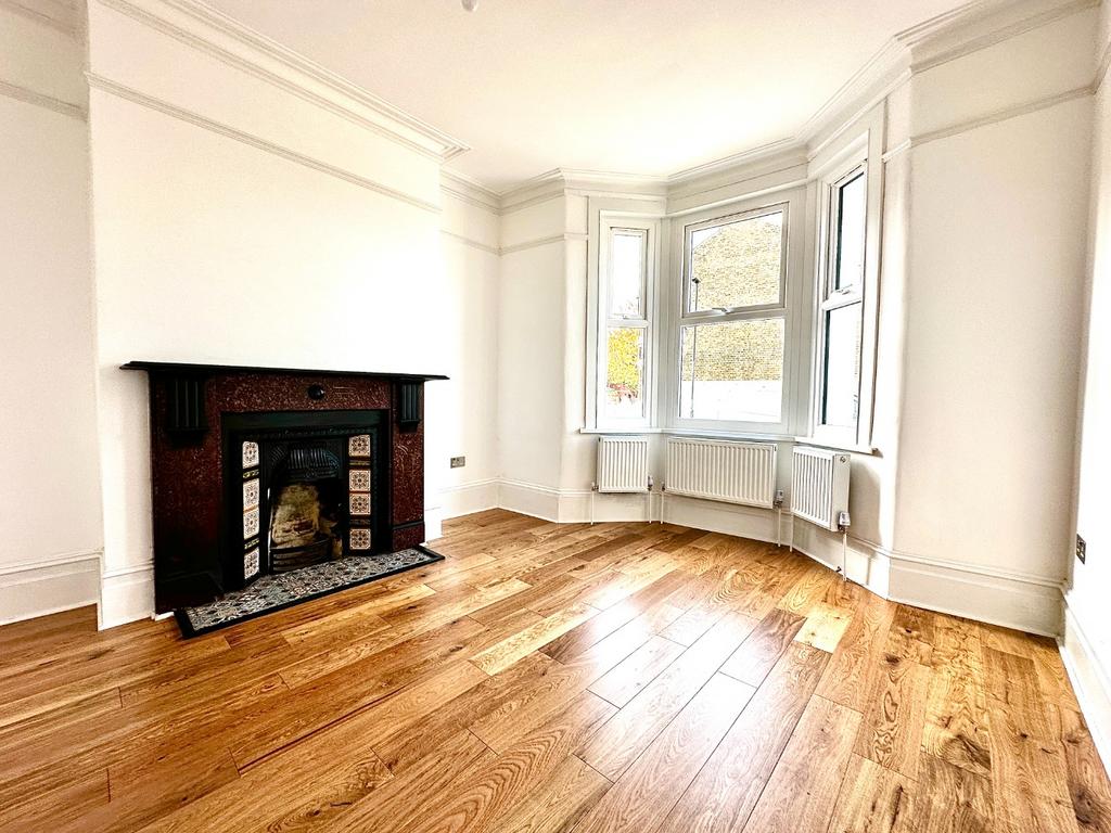 Living room, fireplace