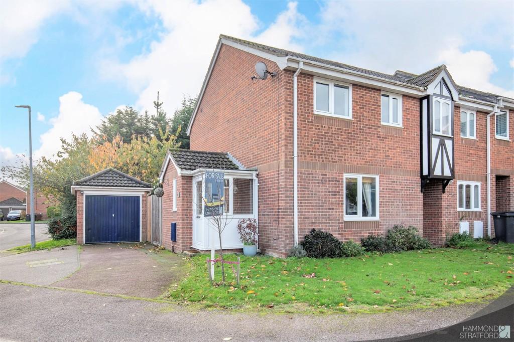 Kendal Close, Hethersett 3 bed end of terrace house for sale £280,000