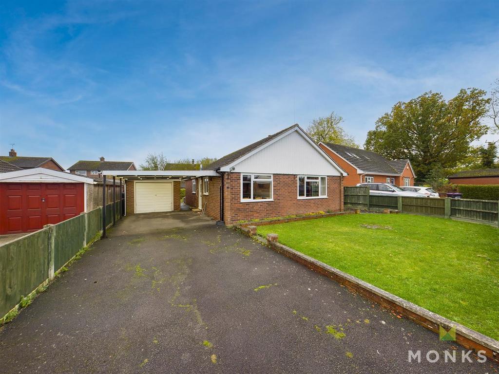 Pool Drive, Hadnall, Shrewsbury 3 bed detached bungalow for sale £350,000