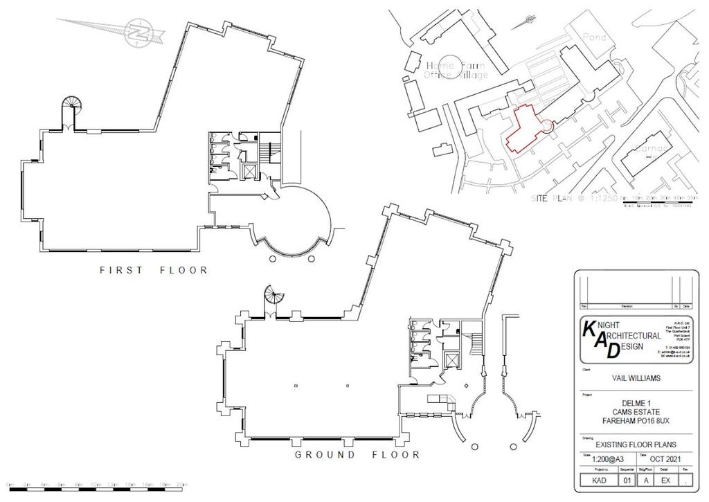 Delme 1, Delme Place, Cams Hall Estate, Fareham, PO16 8UX Office to