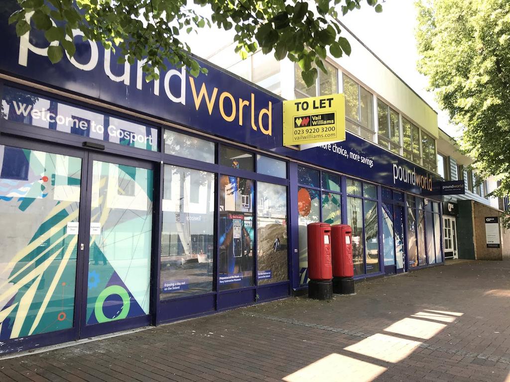 PHOTO 1 136 High Street Gosport exterior Jul20