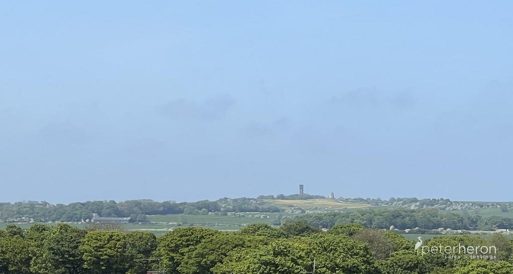 Panoramic Views of Cleadon Hills and the Sea
