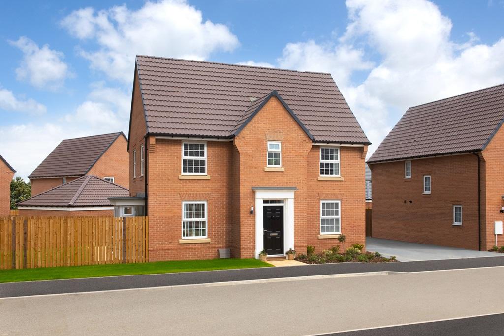 Outside view of 4 bedroom detached Hollinwood home