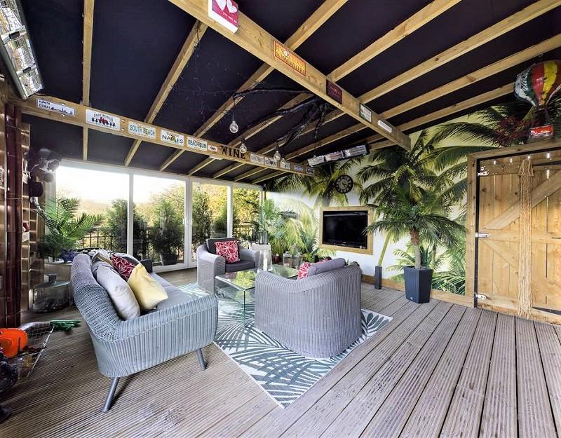 Enclosed Pergola