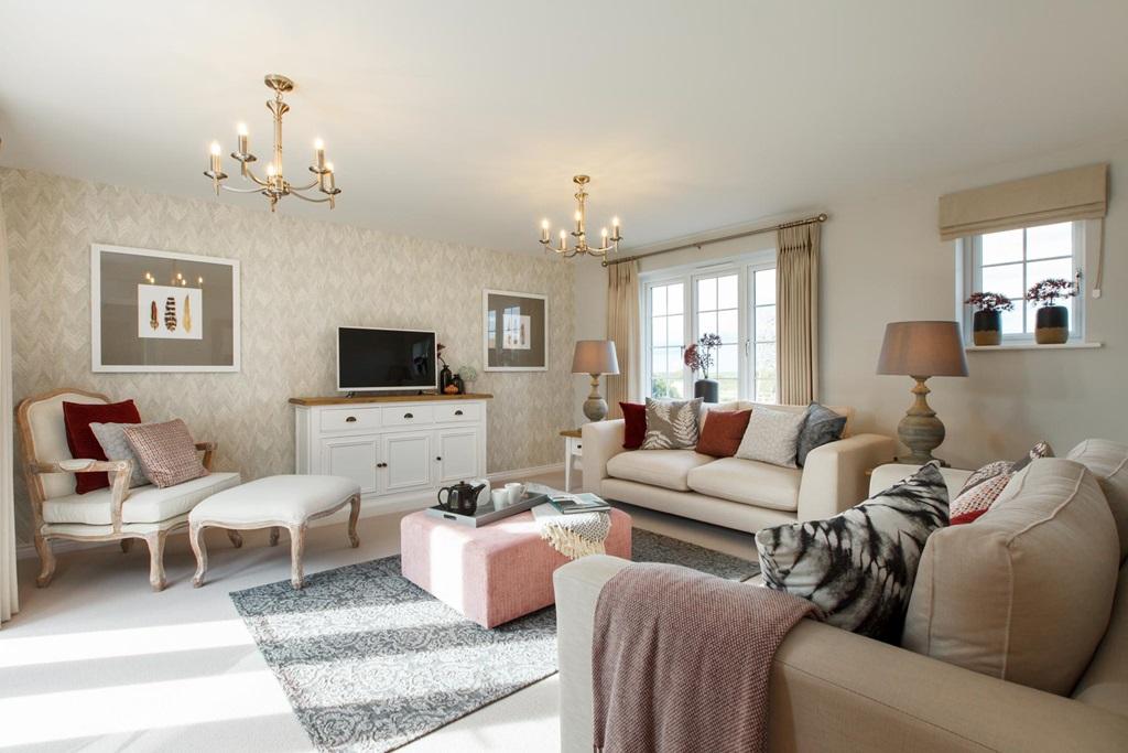 A Typical Taylor Wimpey Langdale Show Home