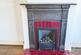 Lounge fireplace