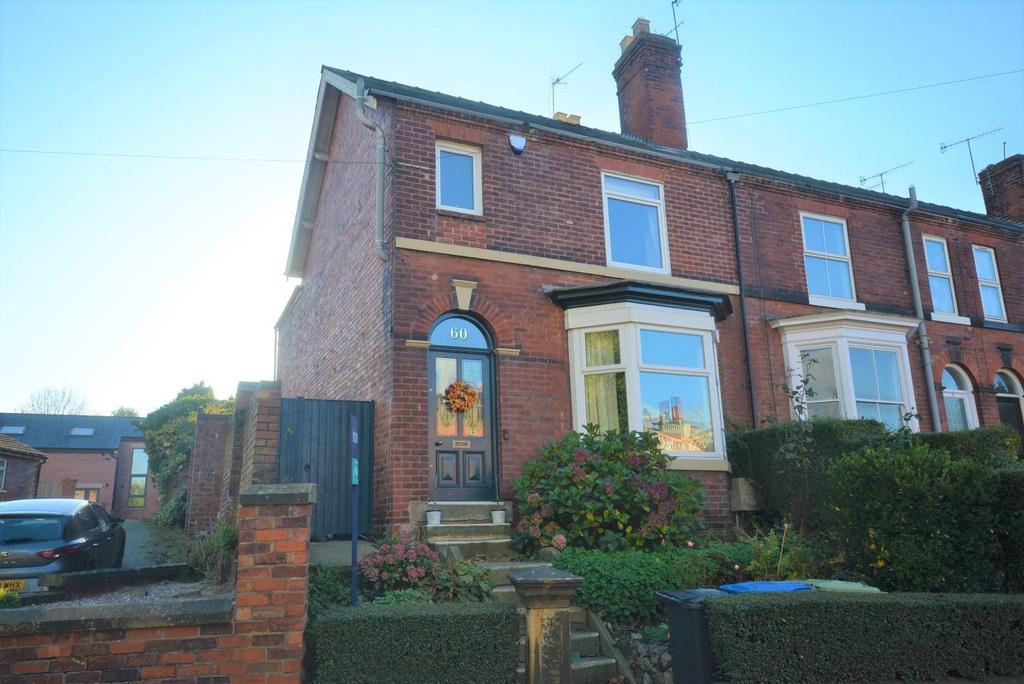 Newbold Road, Newbold, Chesterfield, S41 7PW 3 bed end of terrace house