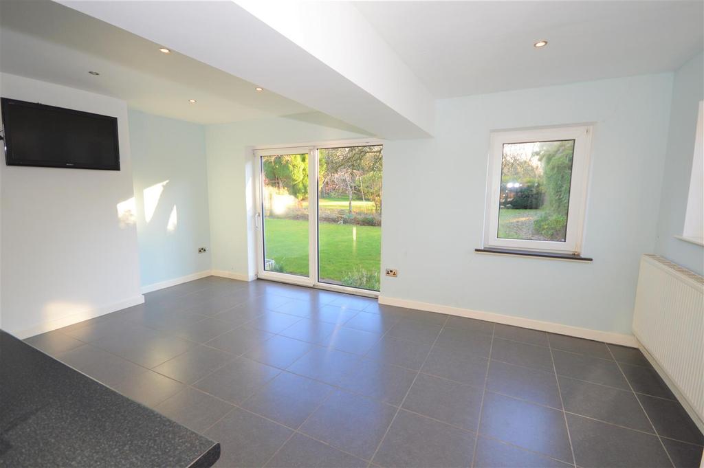 Open plan living dining kitchen