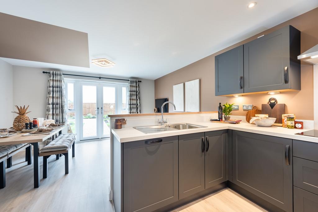 Cannington Show Home kitchen diner/living area