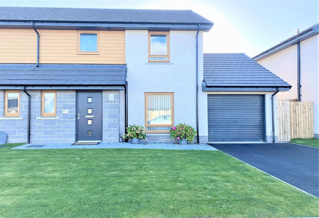 A Typhoon Road, Lossiemouth, Morayshire 3 bed semidetached house for