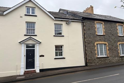 3 bedroom terraced house for sale, New Road, Crickhowell, Powys.