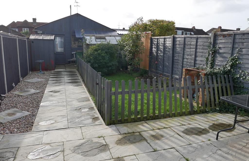 Rear garden