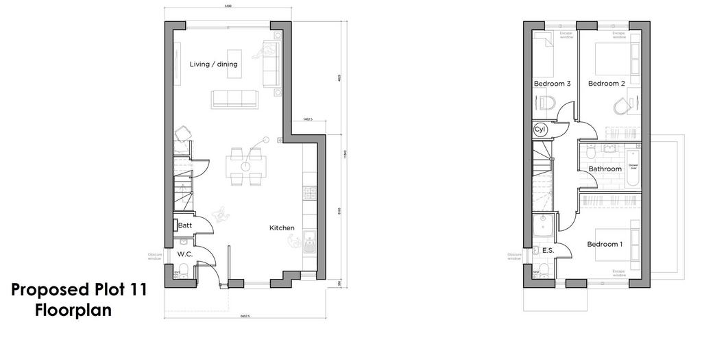 Proposed plot 11 floorplan