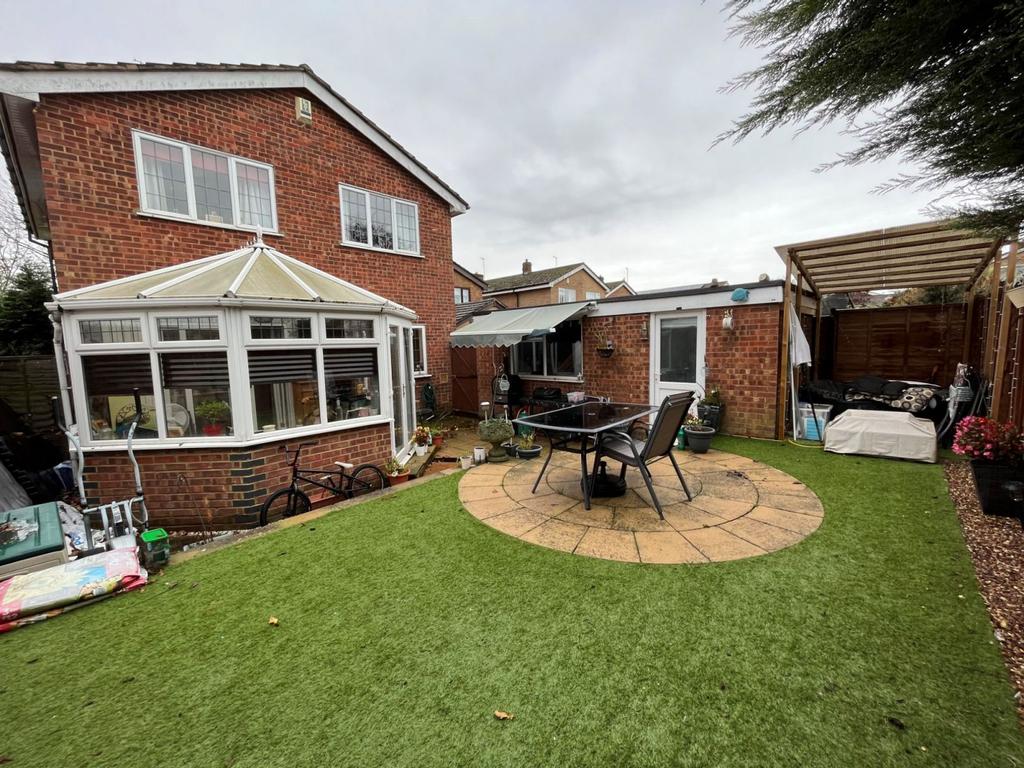 Rear garden