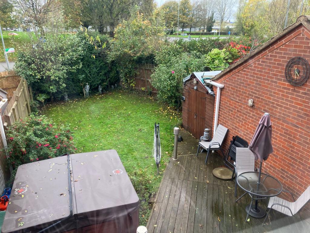 Rear garden