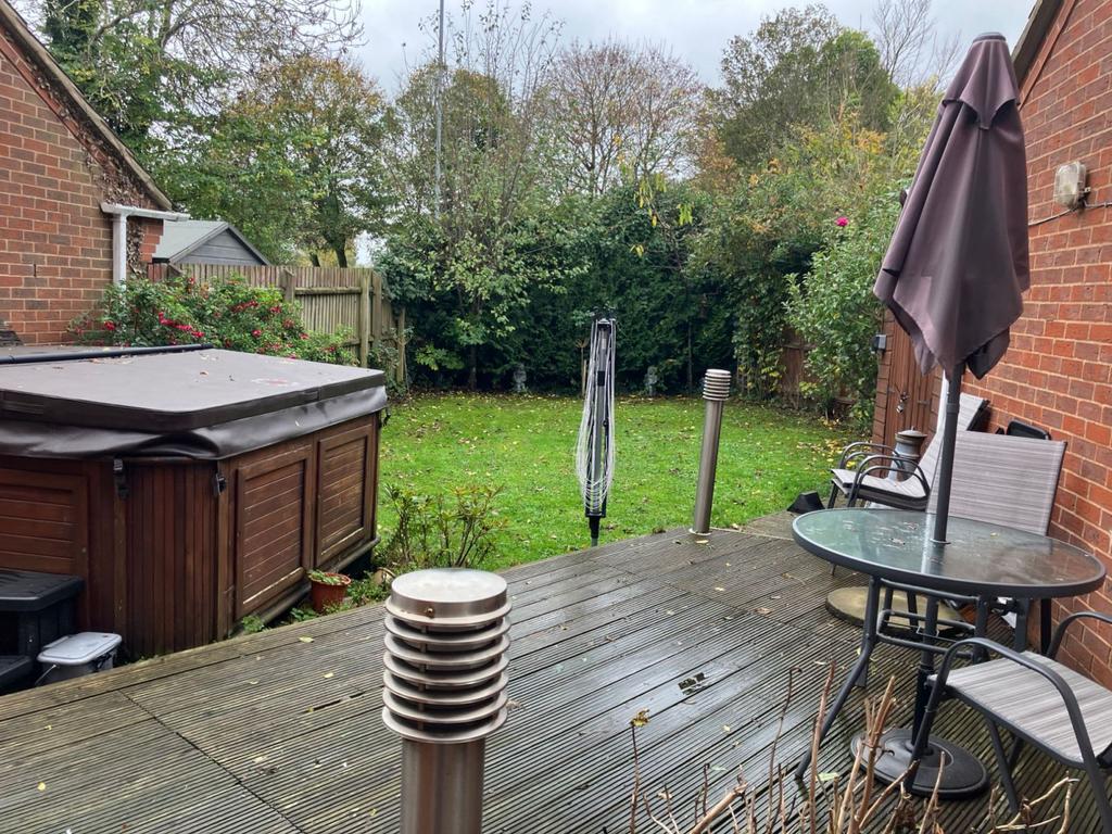 Rear garden