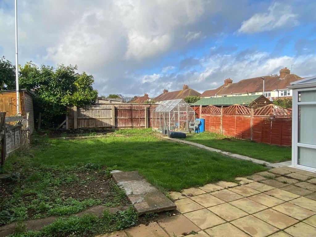Rear garden