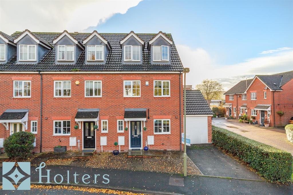 Dahn Drive, Ludlow 4 bed end of terrace house for sale £345,000
