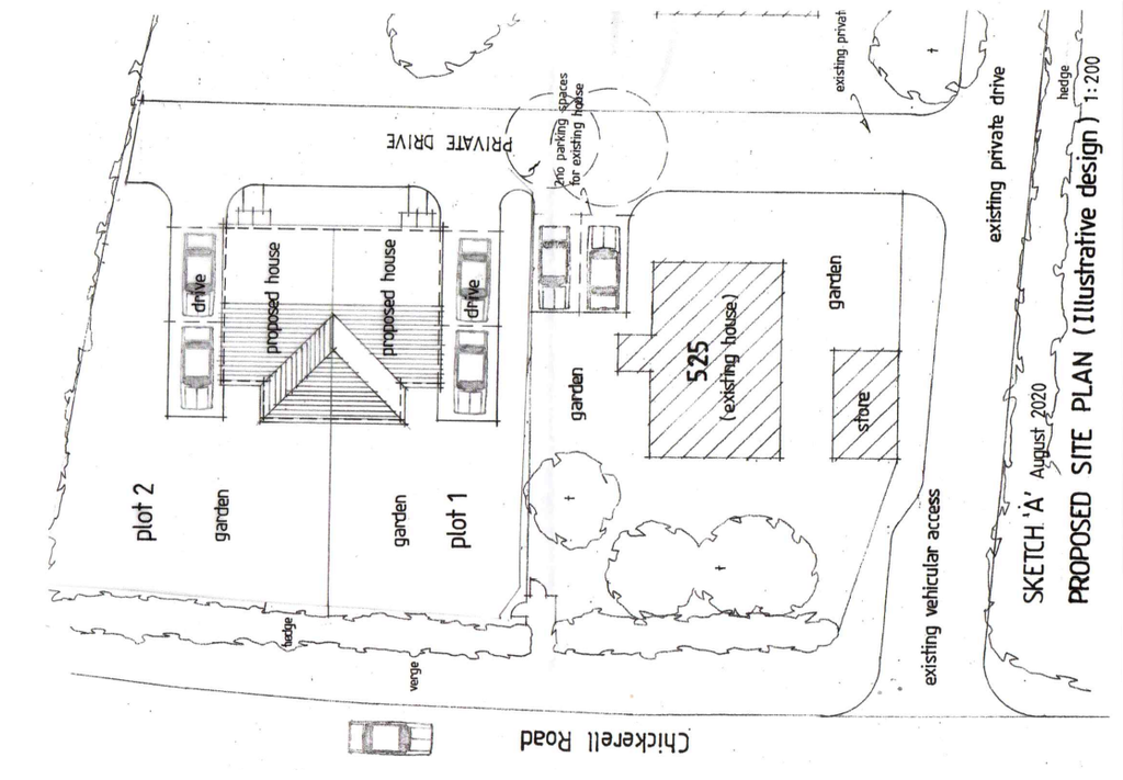 Land, Chickerell Road, Chickerell... Semi detached house £200,000